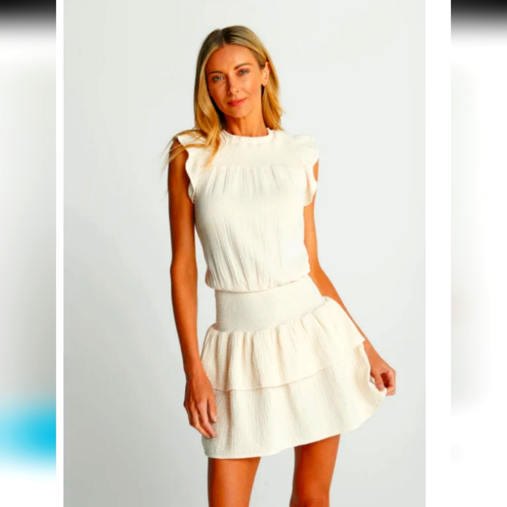 Sundays Shae Sand dress $198 Anthropologie NEW